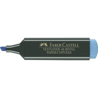 [PA-007-000004] Faber-Castell Marcador Fluorescente Textliner 48 Azul (Pack 10 uds) 